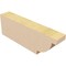 Ekena Millwork 2in. W x 4in. H x 12in. L Alpine Woodgrain TimberThane Rafter Tail, Primed Tan RFTUR02X04X12ALPRCPR - alternate 6